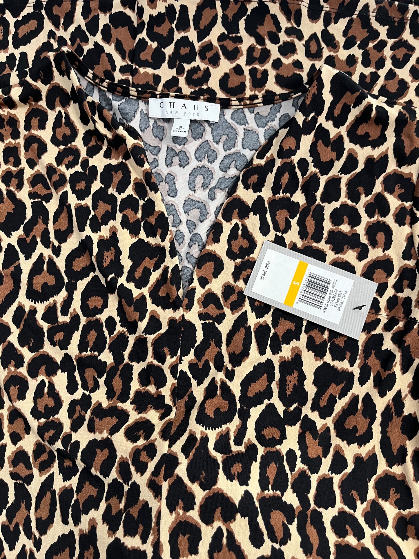 Leopard, Fun Dress, Size Small, New with tag