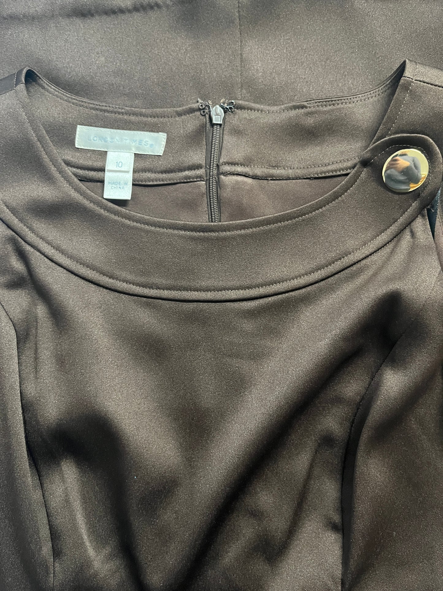 Brown Professional Dress, London Times, Size 10