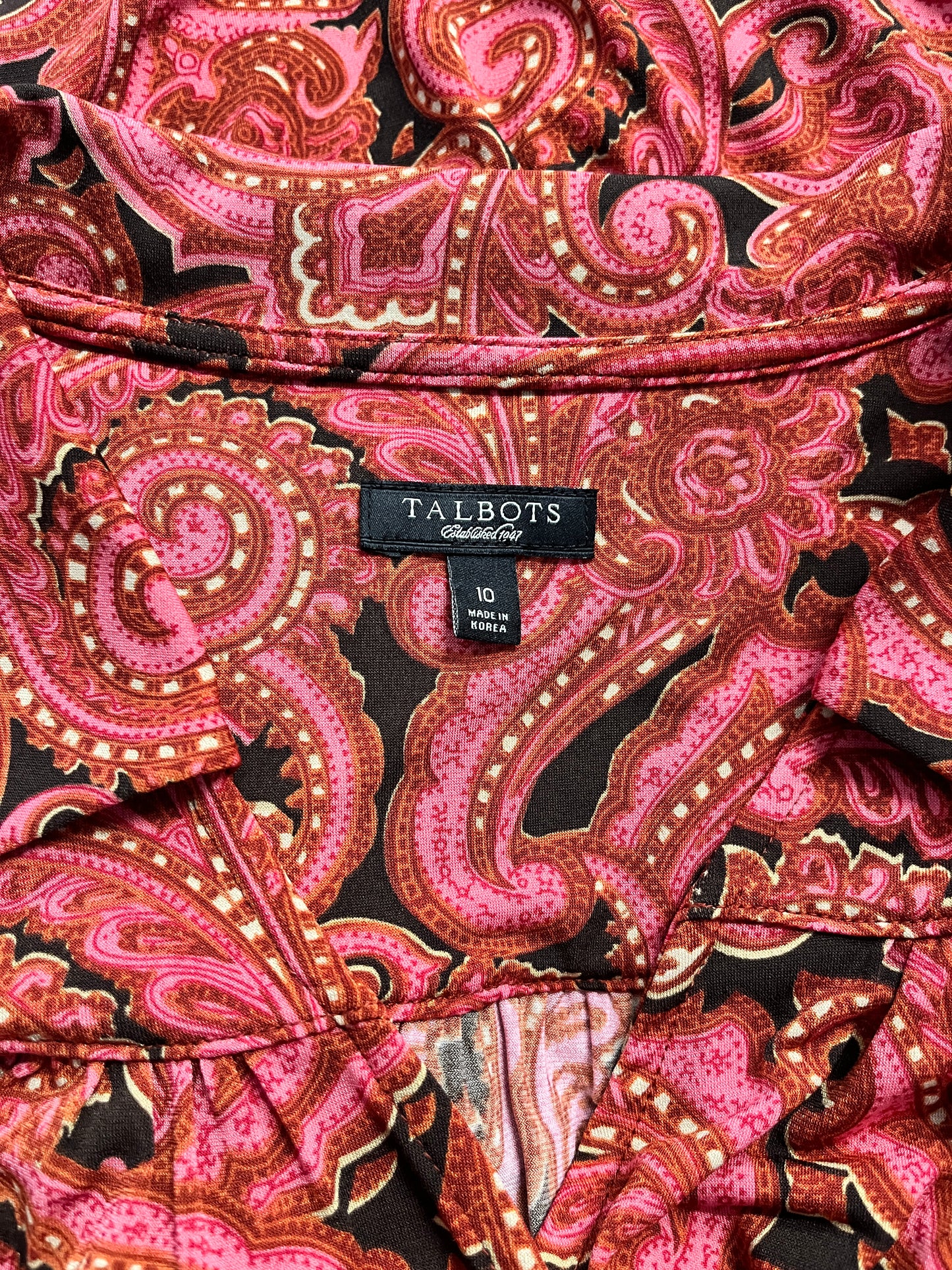 Talbots, Stretchy, Wrap-Dress, Size 10
