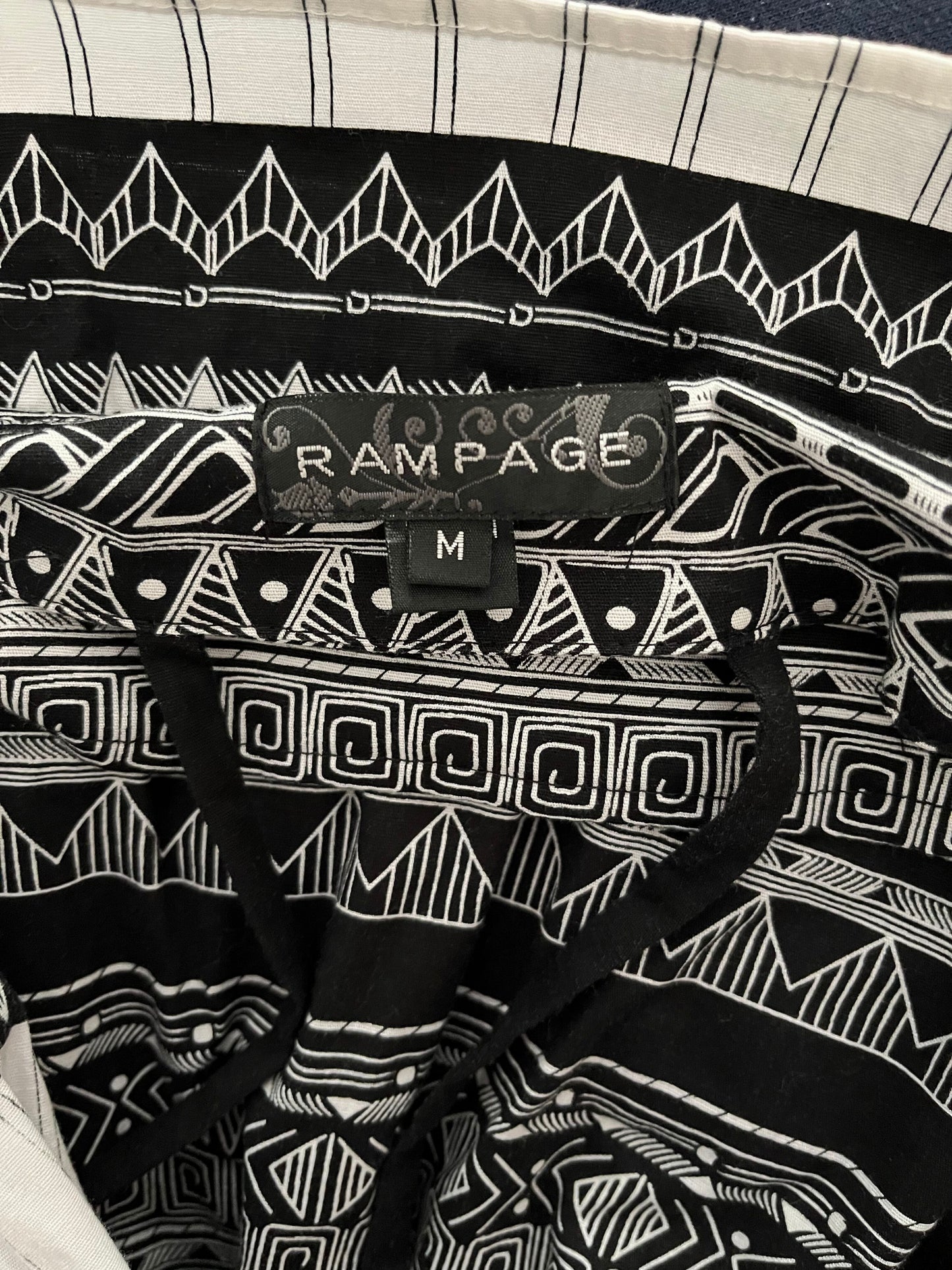 Black and White, Rampage Fashion Dress, Size Medium (Juniors)