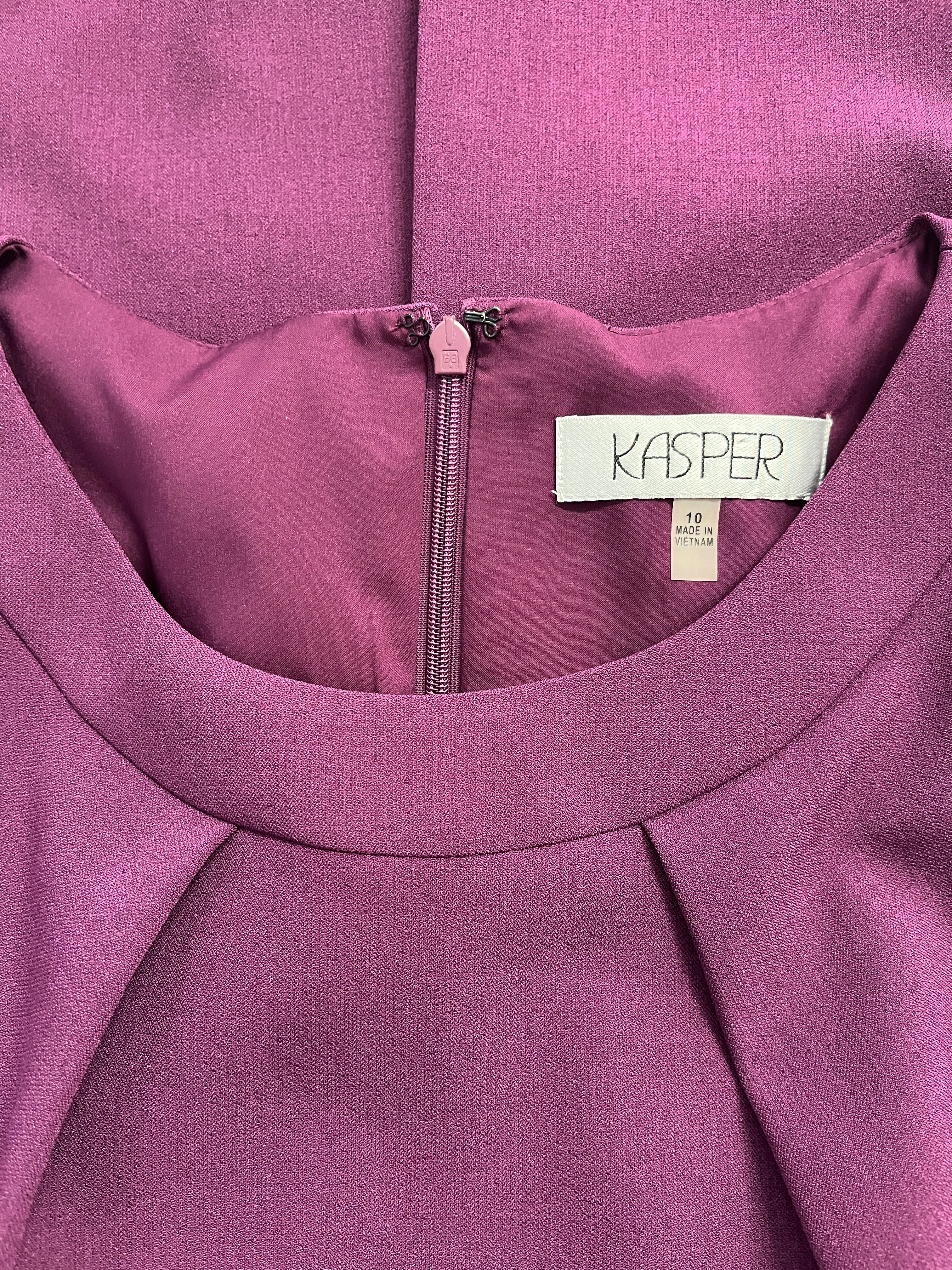 Kasper on sale purple dress