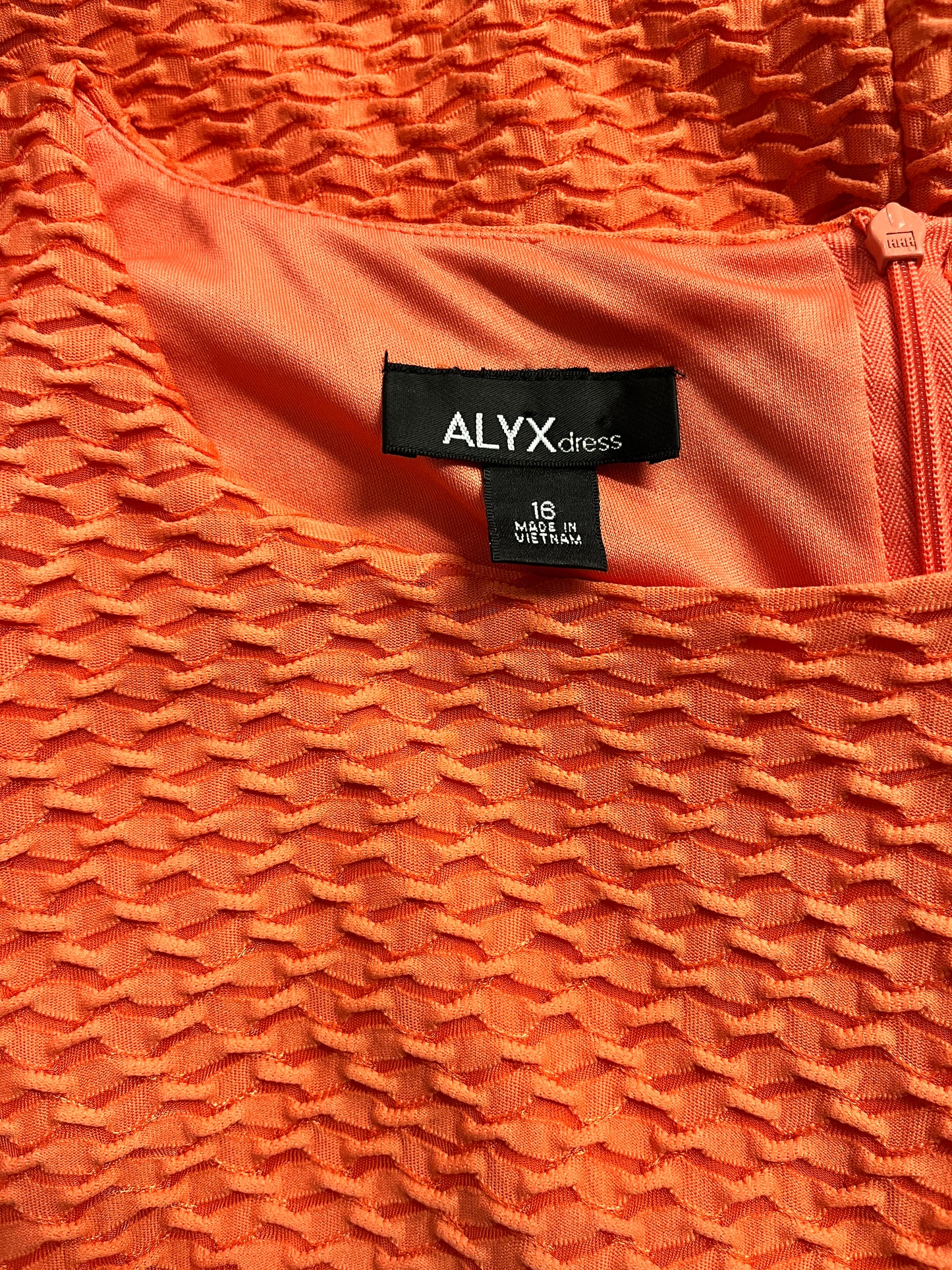 Alyx, Peach Professional Dress, Size 16