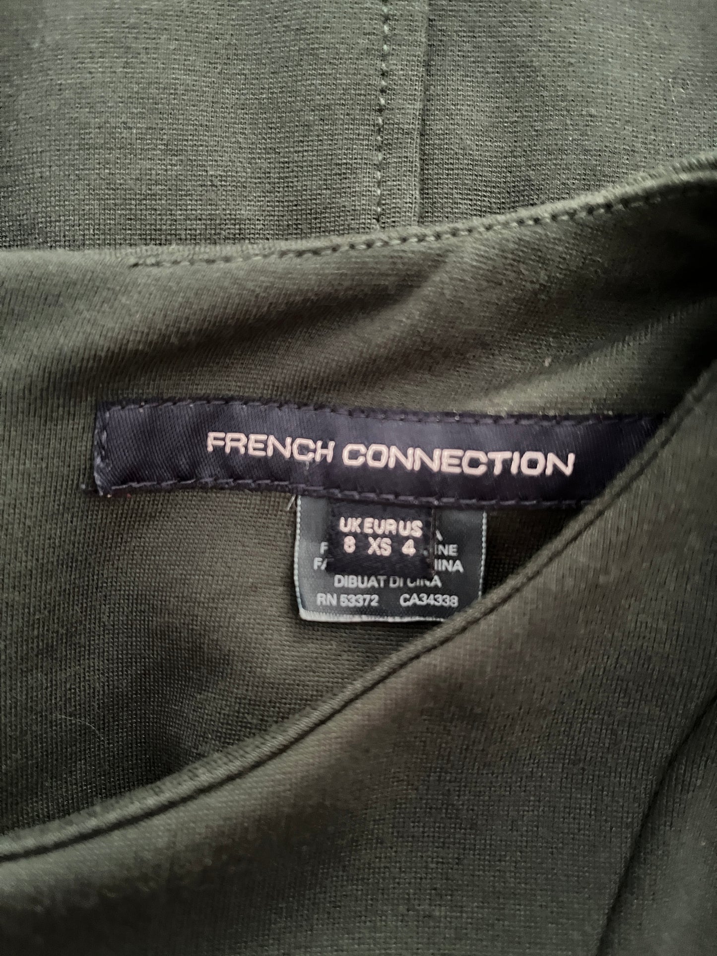 French Connection, Hunter Green Dress, Size 4