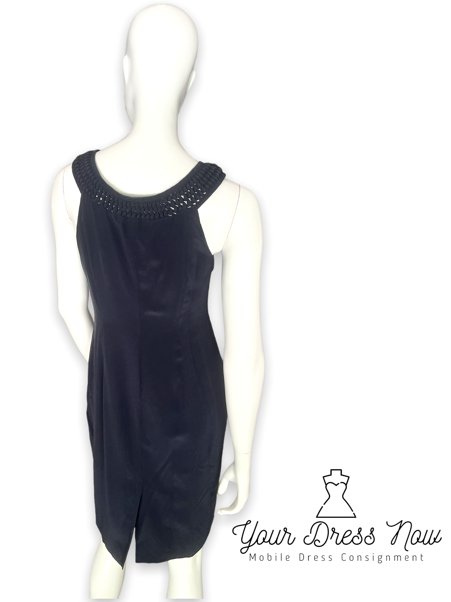 Chic, Navy Blue Dress, Size 4