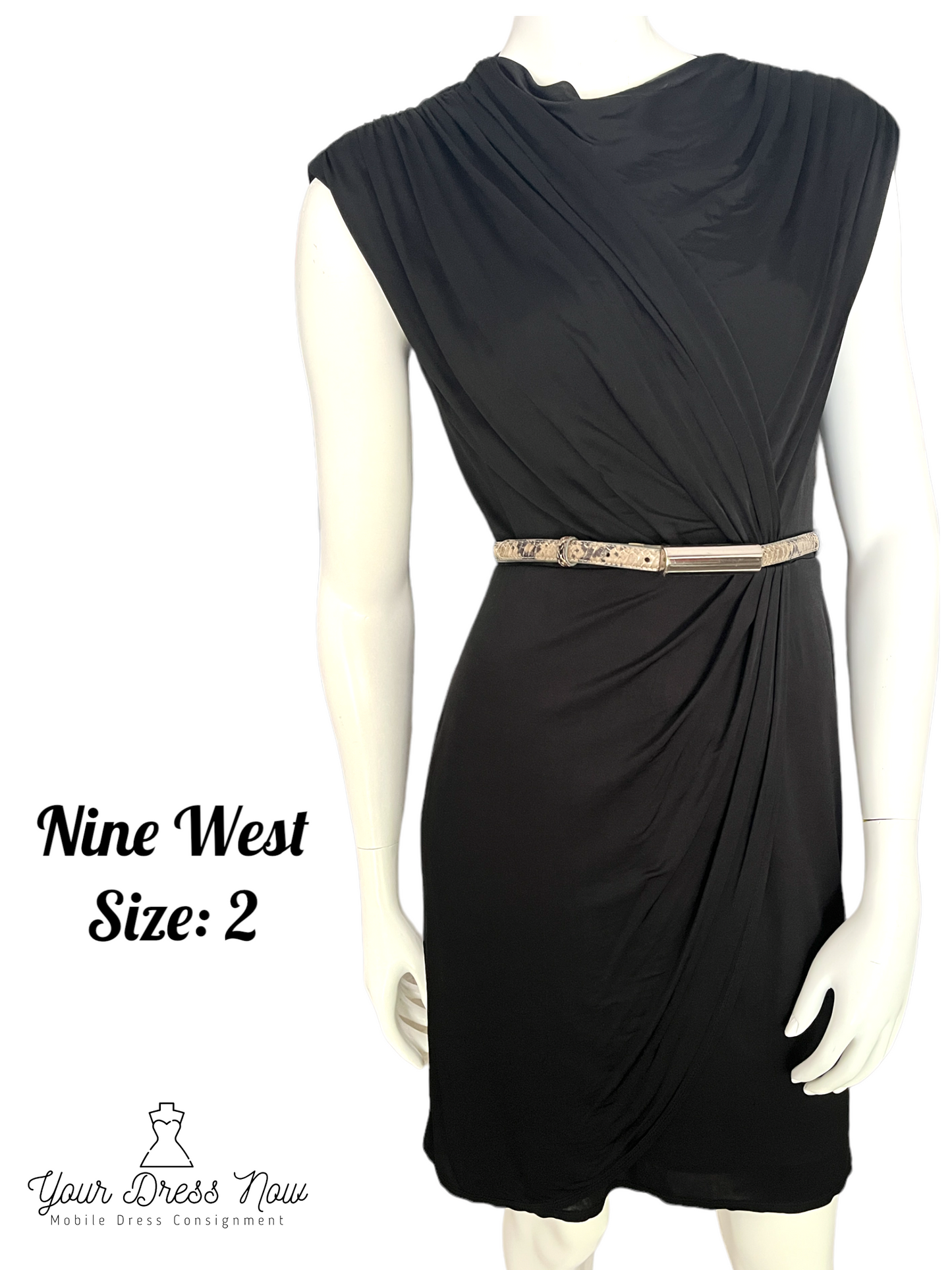 Nine West, LBD Professional or Party Dress, Size 2