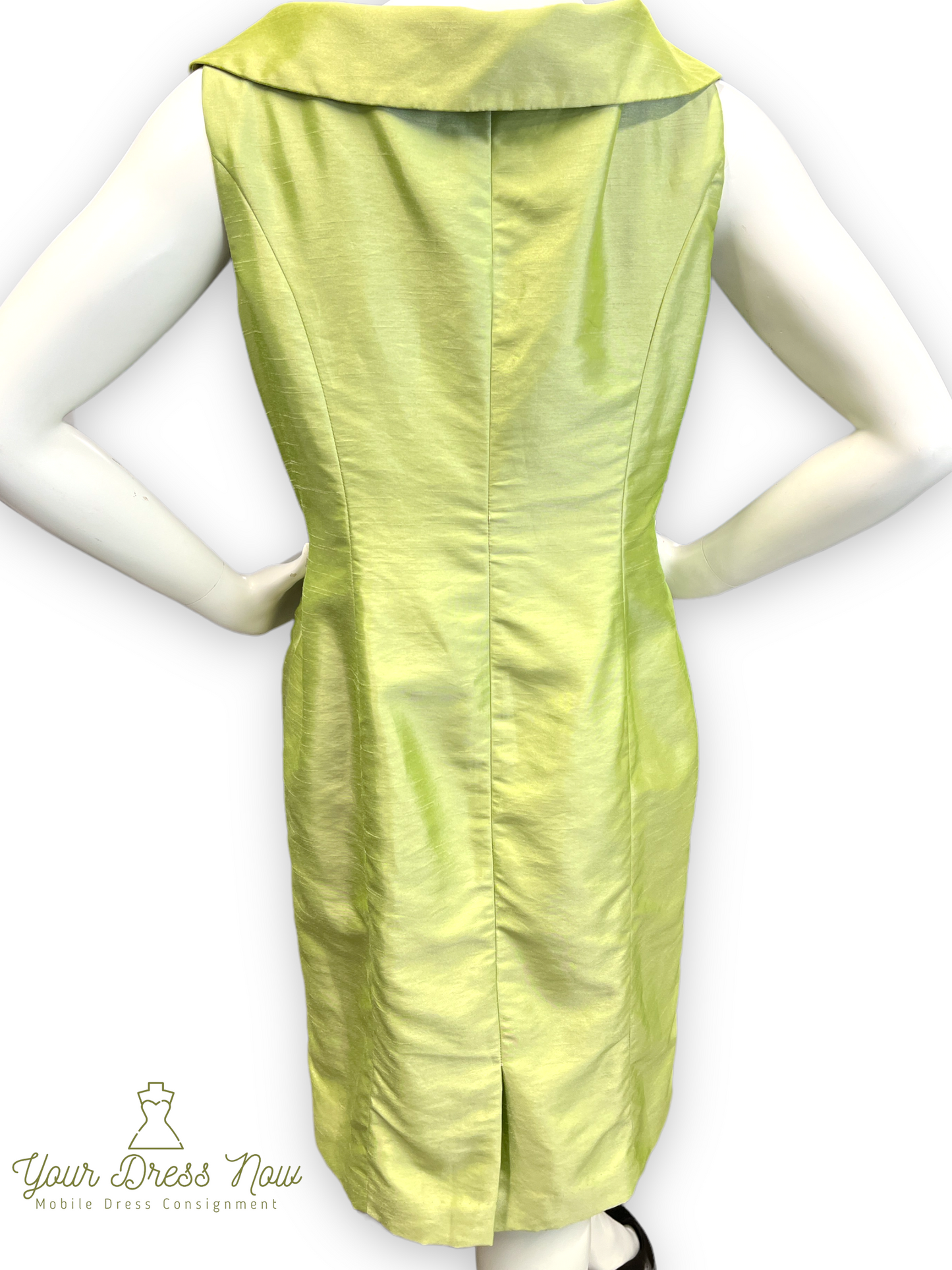 Green Cocktail Dress, Kim Rogers, Size 14