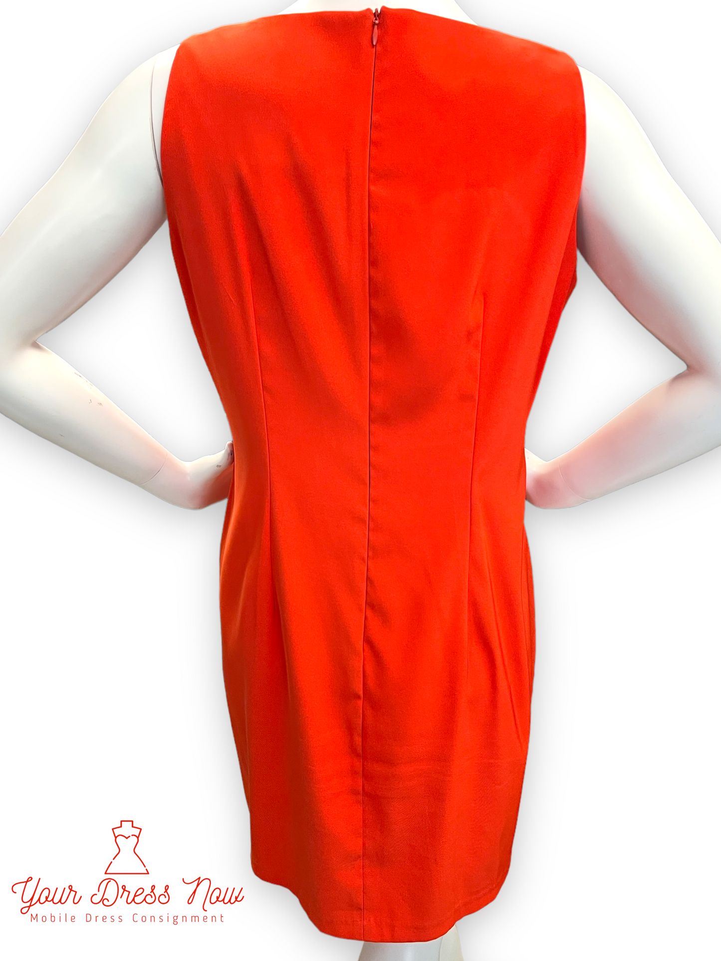 Gator Orange Professional Dress, Size 16