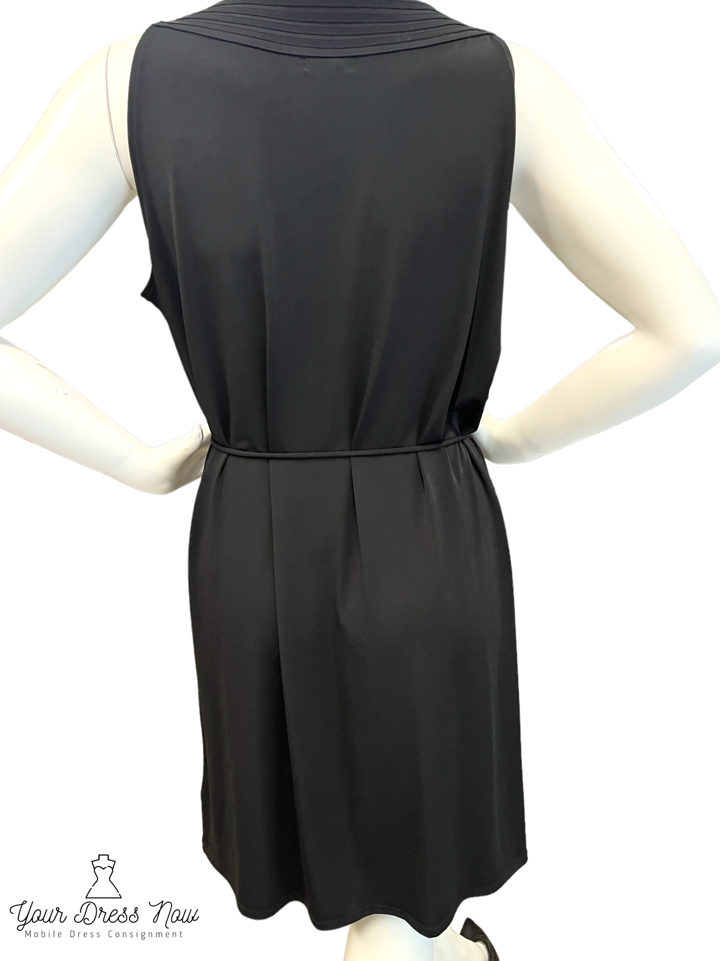 Slinky, Black Dress, Dana Buchman, Size XL