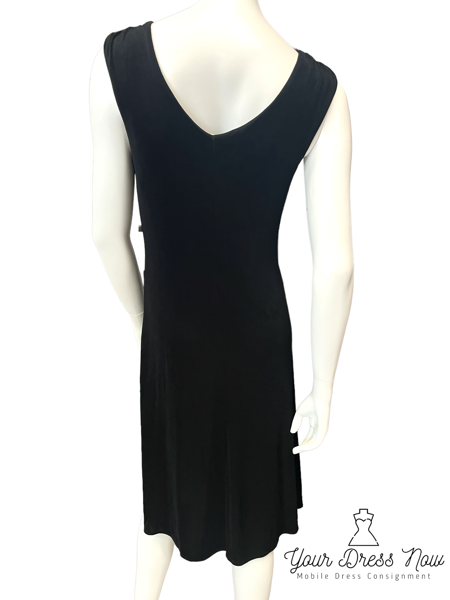 Chico's, Black, Versatile, Travel Dress, Size 4 (Chico's Size 0)